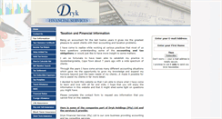 Desktop Screenshot of dryk-financial-services.com